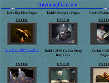 Tablet Screenshot of anythingfish.com